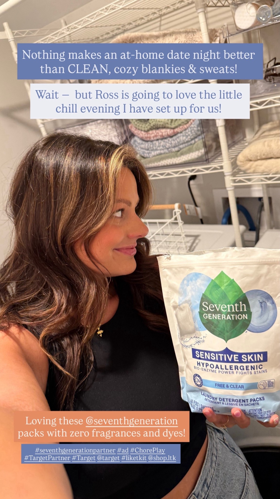 #seventhgenerationpartner #TargetPartner #ad Obsessed with our Seventh Generation Laundry packs now available at Target! 🫧🧼🧺 94% USDA Certified Biobased Formula and perfect for tough stains and less work in the laundry room! #seventhgenerationpartner #TargetPartner #liketkit #choreplay #target @target @seventhgeneration 

#LTKActive #LTKHome #LTKSeasonal