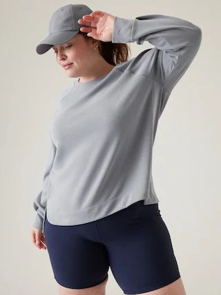 Seasoft Crewneck Sweatshirt | Athleta