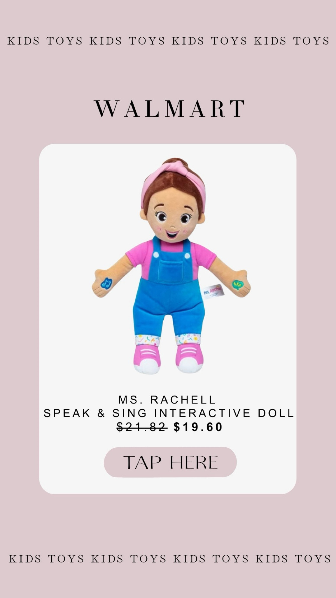 Ms. Rachell is a household favorite for us! My kids love watching and learning from her! This doll is a must💕

#LTKSaleAlert #LTKBaby #LTKKids