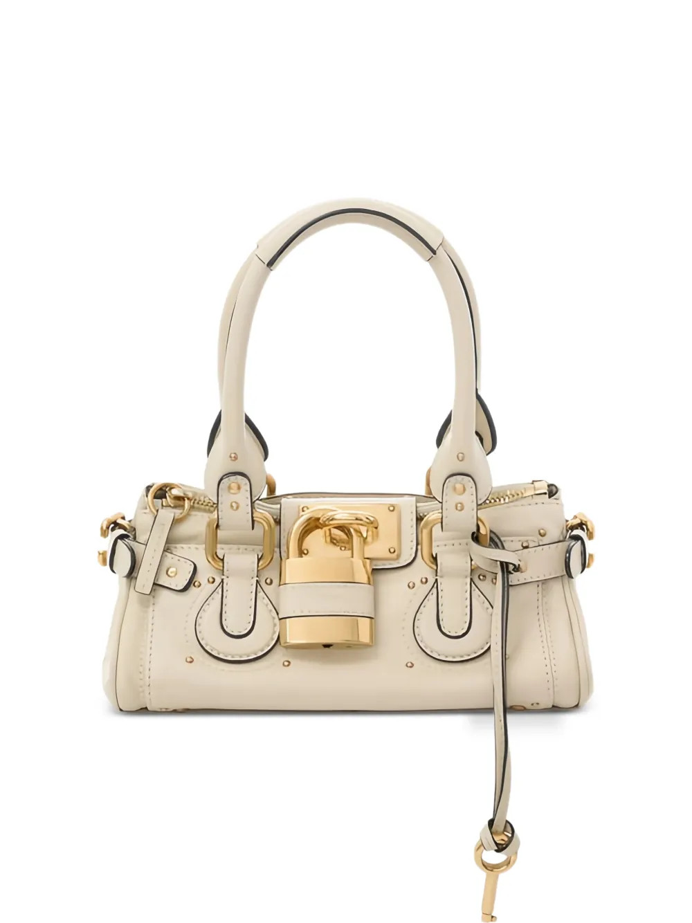 Chloésmall Paddington padlock leather tote bag | Farfetch (BR)