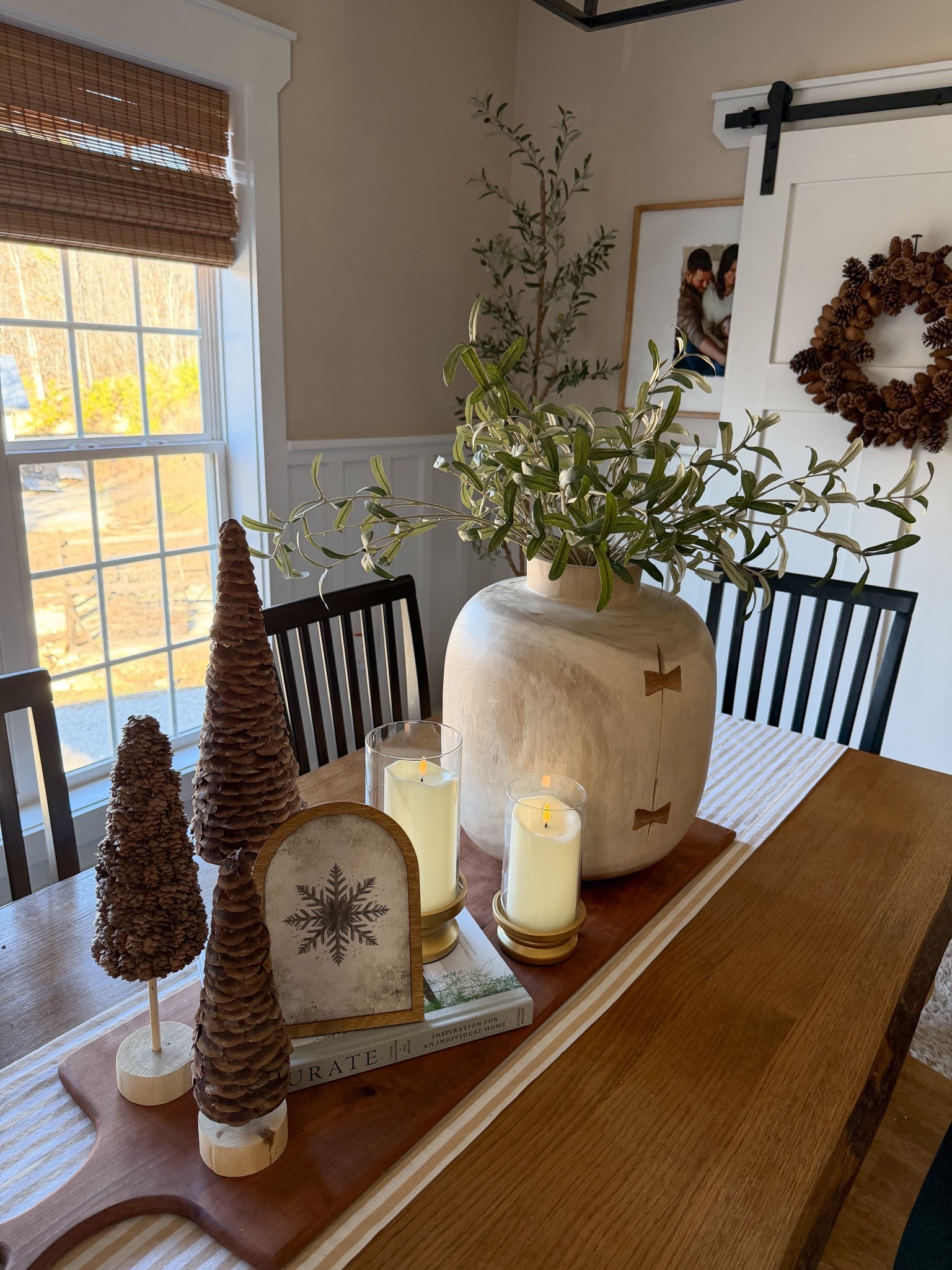 Simple tablescape perfect for the Winter months! 🤎🌿

#LTKSeasonal #LTKdayinmylife #LTKHome