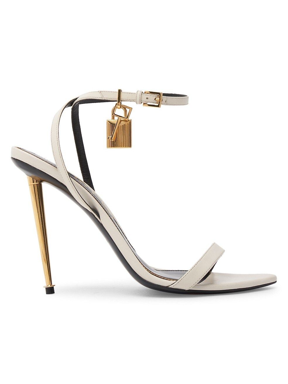 Naked 105 Leather Point-Toe Ankle-Strap Sandals | Saks Fifth Avenue