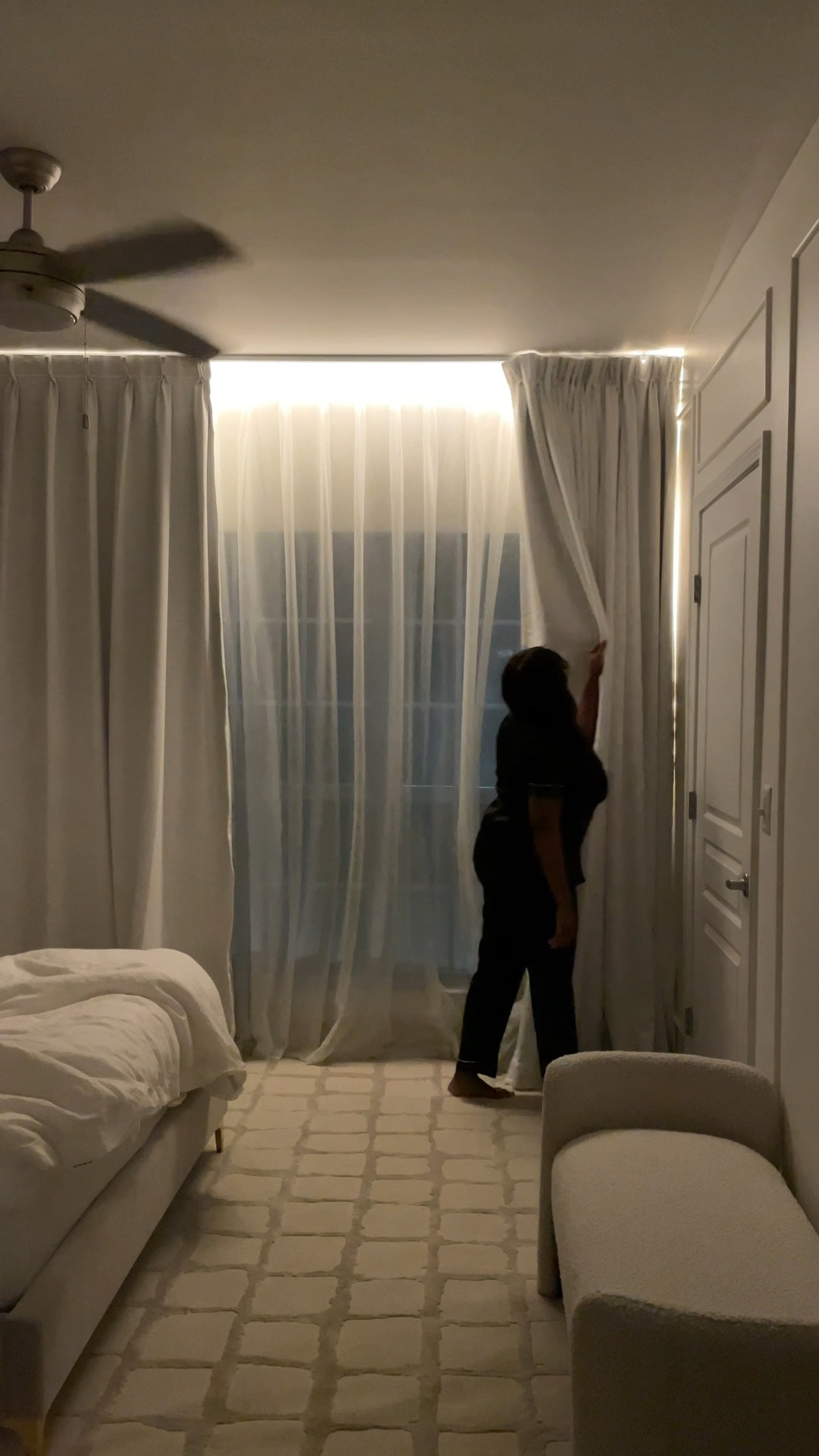 Bedroom curtains from Amazon with led strip lights

#LTKVideo #LTKHome