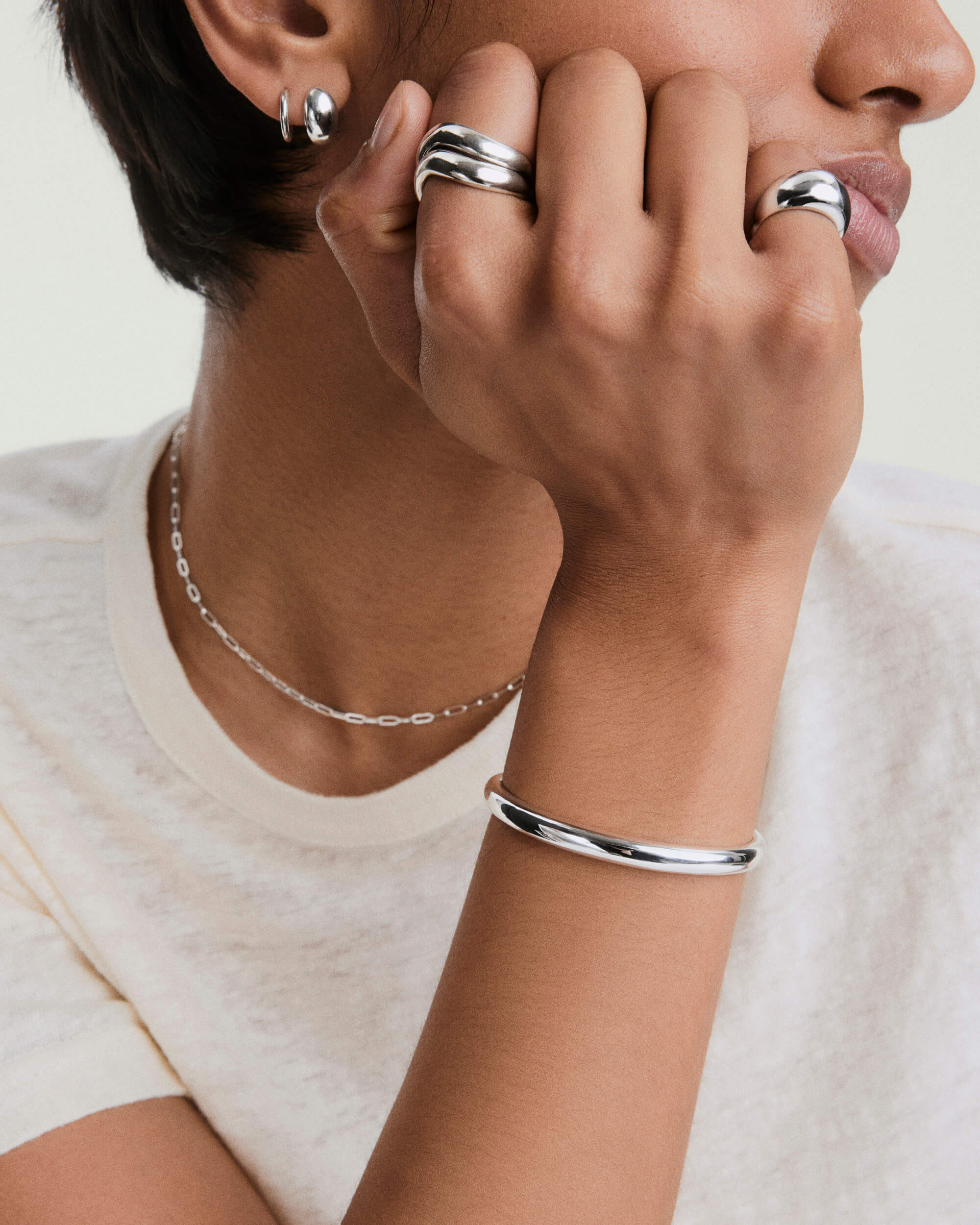 Dôme Cuff Bracelet | Mejuri Fine Crew