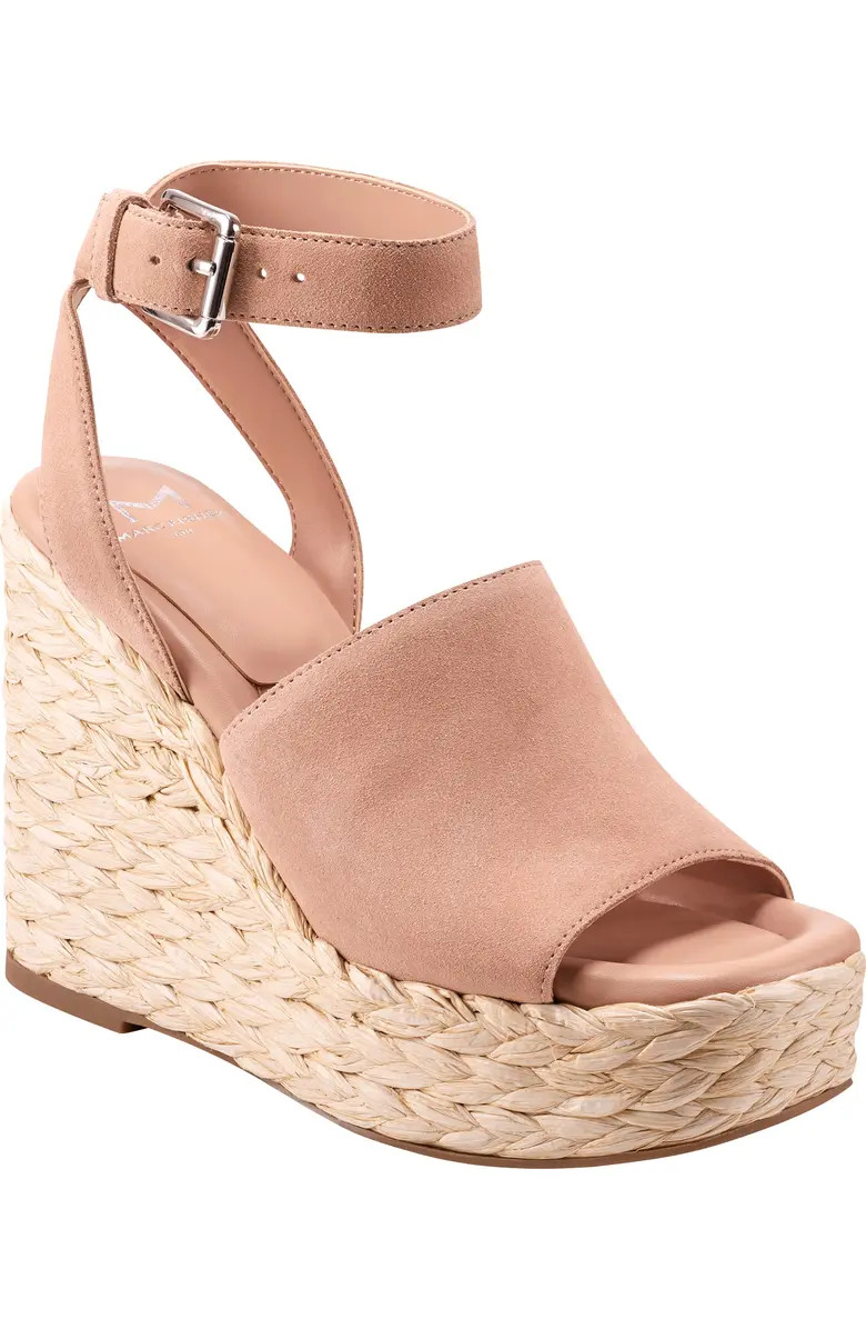 Nelly Ankle Strap Wedge Sandal (Women) | Nordstrom Rack