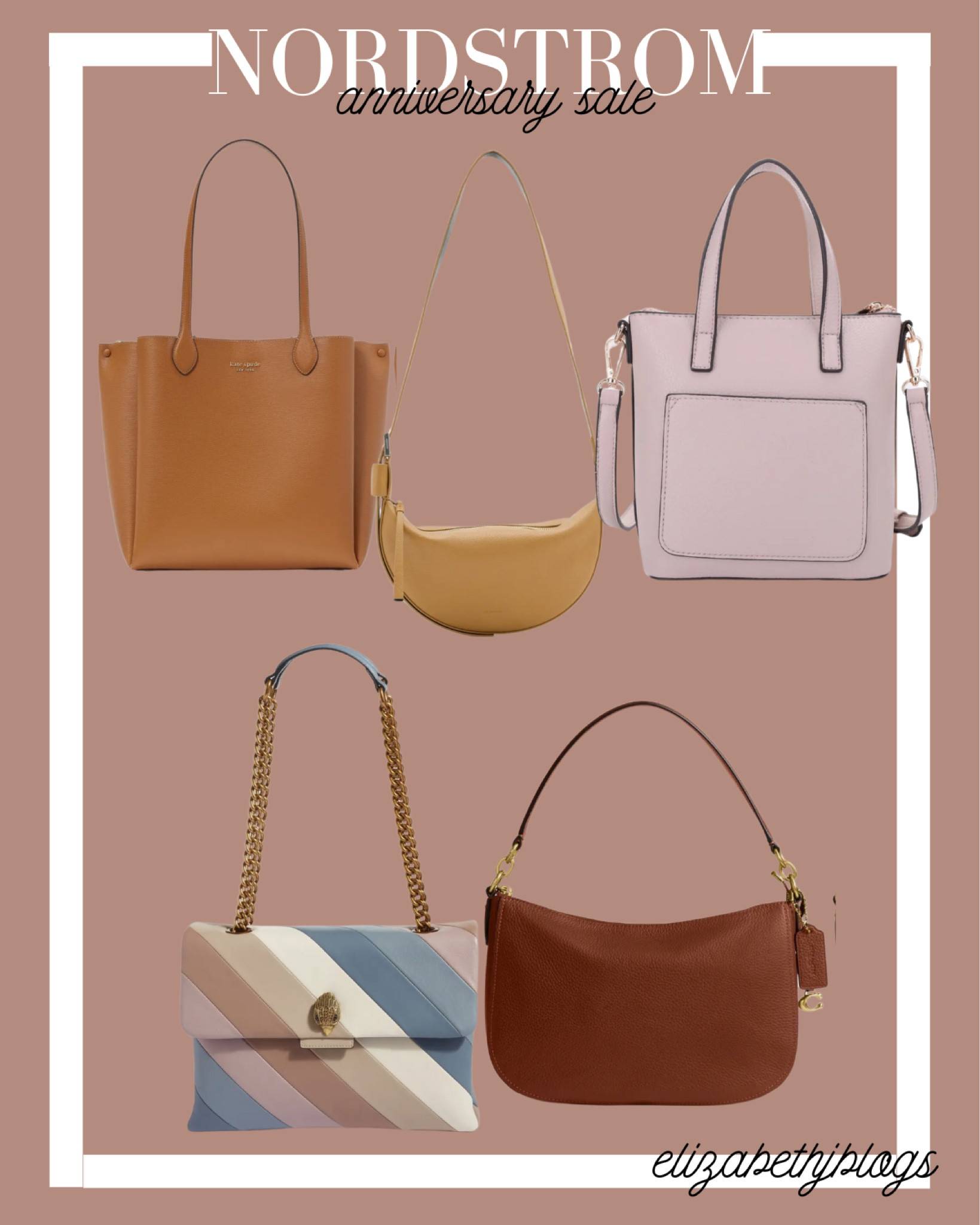 Handbags in the nsale. Brown leather bag 

#LTKxNSale