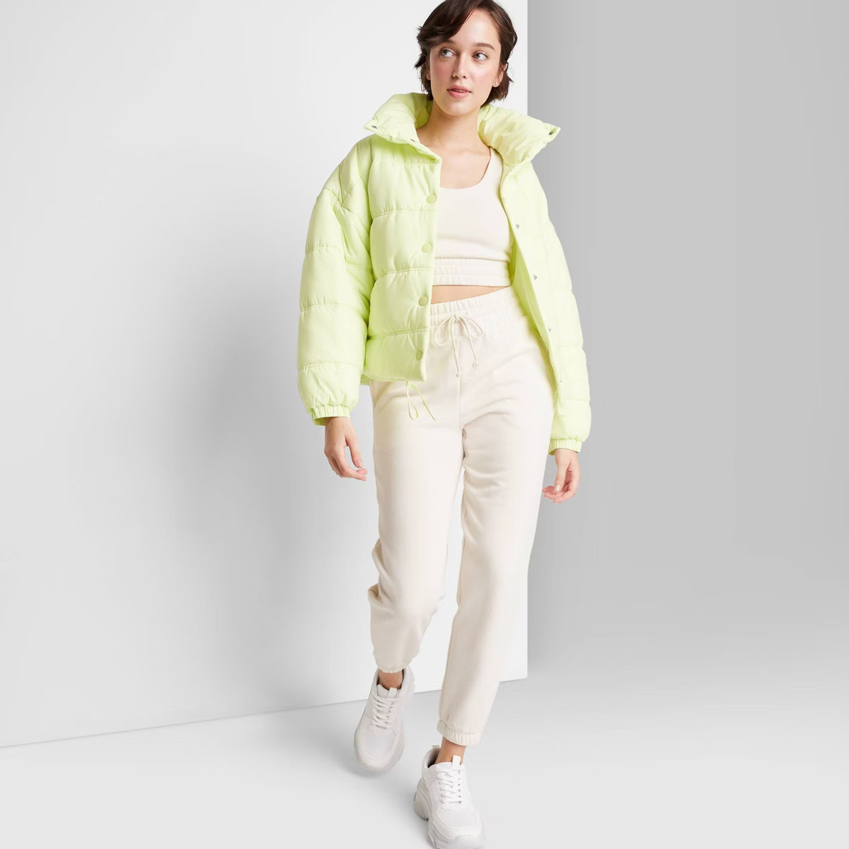 Women's High-Rise Tapered Joggers - Wild Fable™ | Target