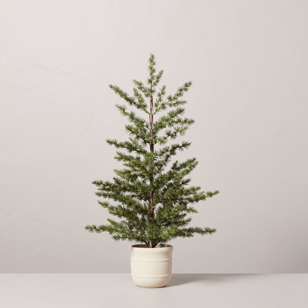 Faux Spruce Christmas Tree in Ceramic Pot - Hearth & Hand™ with Magnolia | Target