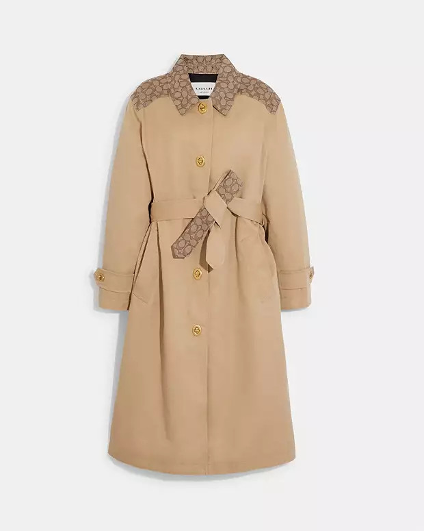 Signature Turnlock Trench | Coach Outlet US