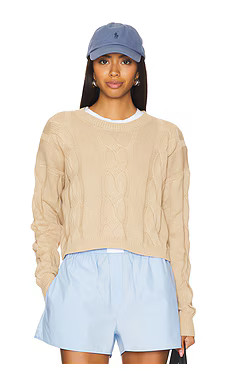 BEACH RIOT Clarice Sweater in Sandshell from Revolve.com | Revolve Clothing (Global)