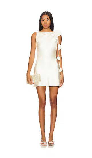 x Maggie MacDonald Mariam Mini Dress in Ivory | Revolve Clothing (Global)