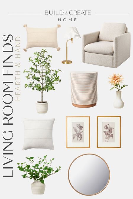 Living room finds from Hearth & Hand’s new collection! 

#LTKhome #LTKfindsunder100