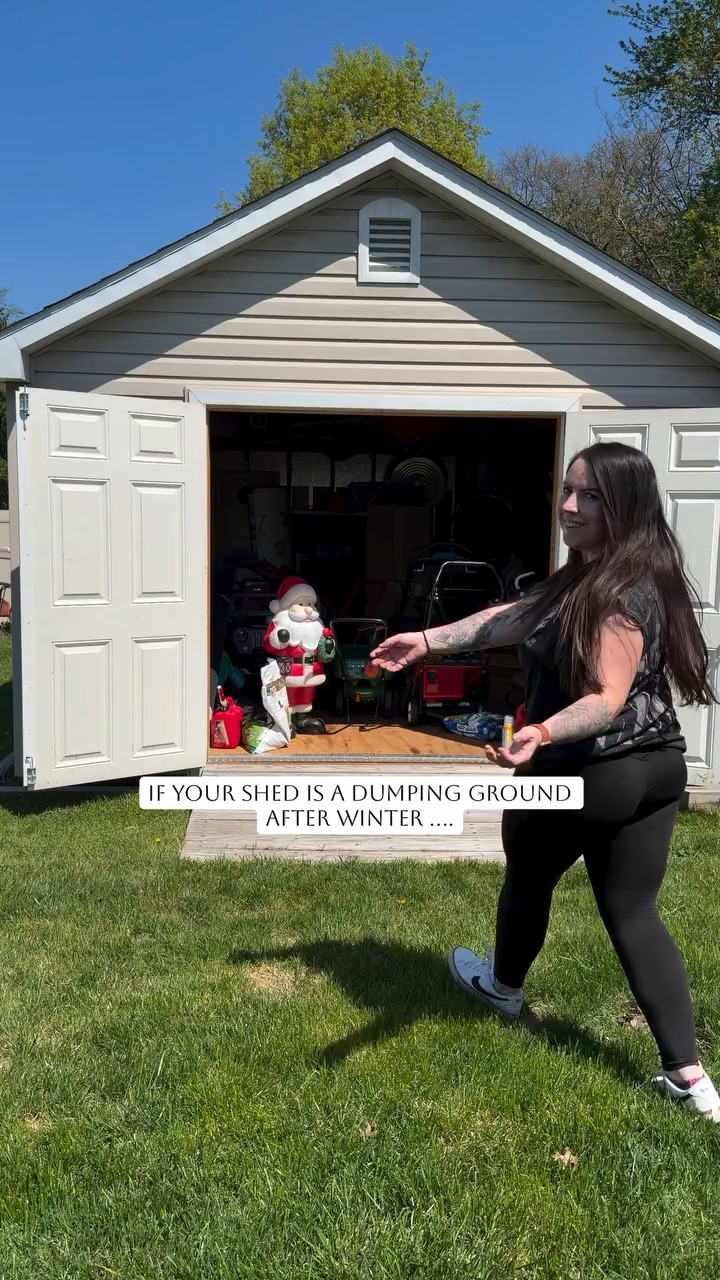 Like & Save for your next project ‼️ tap follow & comment SHOP for all the links (must be following to receive DM) ✨

If your shed has officially become the “we’ll deal with it later” zone… same 😂

After transforming our garage with the GearWall skates, SO many of you asked if the same setup would work in a shed — so we finally tested it, and honestly this changed everything. We stopped wasting floor space and started using the walls instead, which gave us room for the kids’ ride-on cars, yard tools, bikes, lawn equipment, and all the random seasonal stuff that somehow takes over every year 😅

What I love most is that this can work for SO many different spaces + budgets because we tested it 3 different ways:
• Full wall setup for maximum storage
• Half wall setup for smaller sheds/garages
• Mini wall section for kids toys or everyday tools + lawn care items

Not to mention switching to Ego tools has significantly impacted the amount of floor space as well! The batteries are all together, the lawn mower folds up so compact and the weedwacker has an interchangeable head that can convert into an edger or hedge trimmer ! 

Plusssss we now have lights in the shed thanks to the Ego Power Station 🙌🏻

Honestly the biggest difference was finally getting everything OFF the floor. No more piles, no more digging through tools, and no more opening the shed doors in fear 😂

Share this with someone who could use a new storage solution 👀 

Comment SHOP and I’ll send ya all the links you need to recreate this 🤎🫶🏻

@loweshomeimprovement #lowespartner #lowesproject #shedstorage #organizationideas

#LTKHome #LTKOver40 #LTKSeasonal