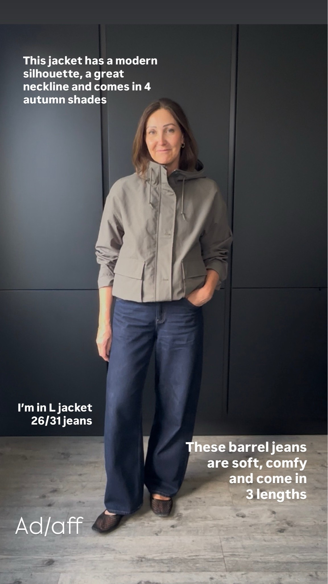 One of my 5 autumn picks from Uniqlo. A rain jacket with a modern silhouette that’s as stylish as it is practical. Such a useful piece and the grey/green is perfect with this darker wash jeans. AD

#LTKautumn #LTKover50style #LTKstyletip