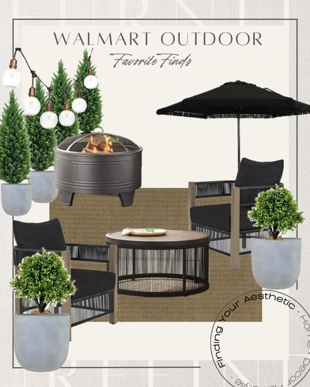 Lots of great look for less affordable patio furniture and outdoor decor from Walmart. 

Walmart viral patio // RH inspired outdoor // patio conversation set // outdoor fire bowl // affordable outdoor planters // designer inspired home 

#LTKSeasonal #LTKHome #LTKSaleAlert