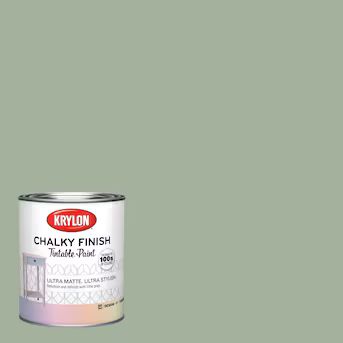 Krylon Green Trellis 5006-3c Water-based Chalky Paint (1-Quart) | Lowe's