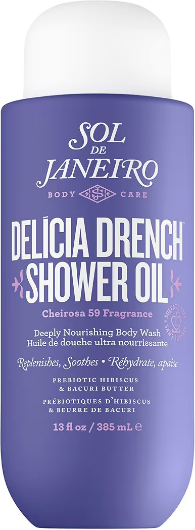 Sol de Janeiro Delicia Drench Shower Oil Moisturizing Cleansing Oil | Amazon (US)