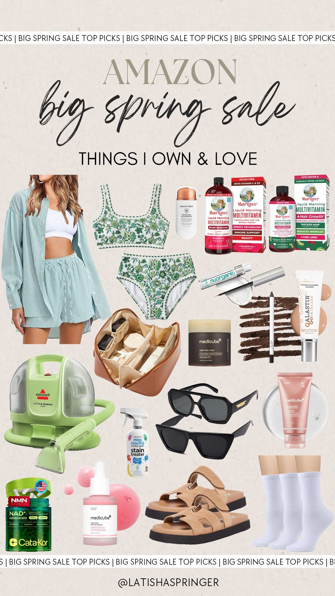 Amazing big spring sale picks! Everything I own and love that I would buy again immediately if I didn’t already have!

#amazondeals

Amazon finds. Amazon deals. Amazon swim. Amazon big spring sale picks. Amazon beauty. Amazon home deals  

#LTKSaleAlert #LTKSeasonal #LTKdayinmylife