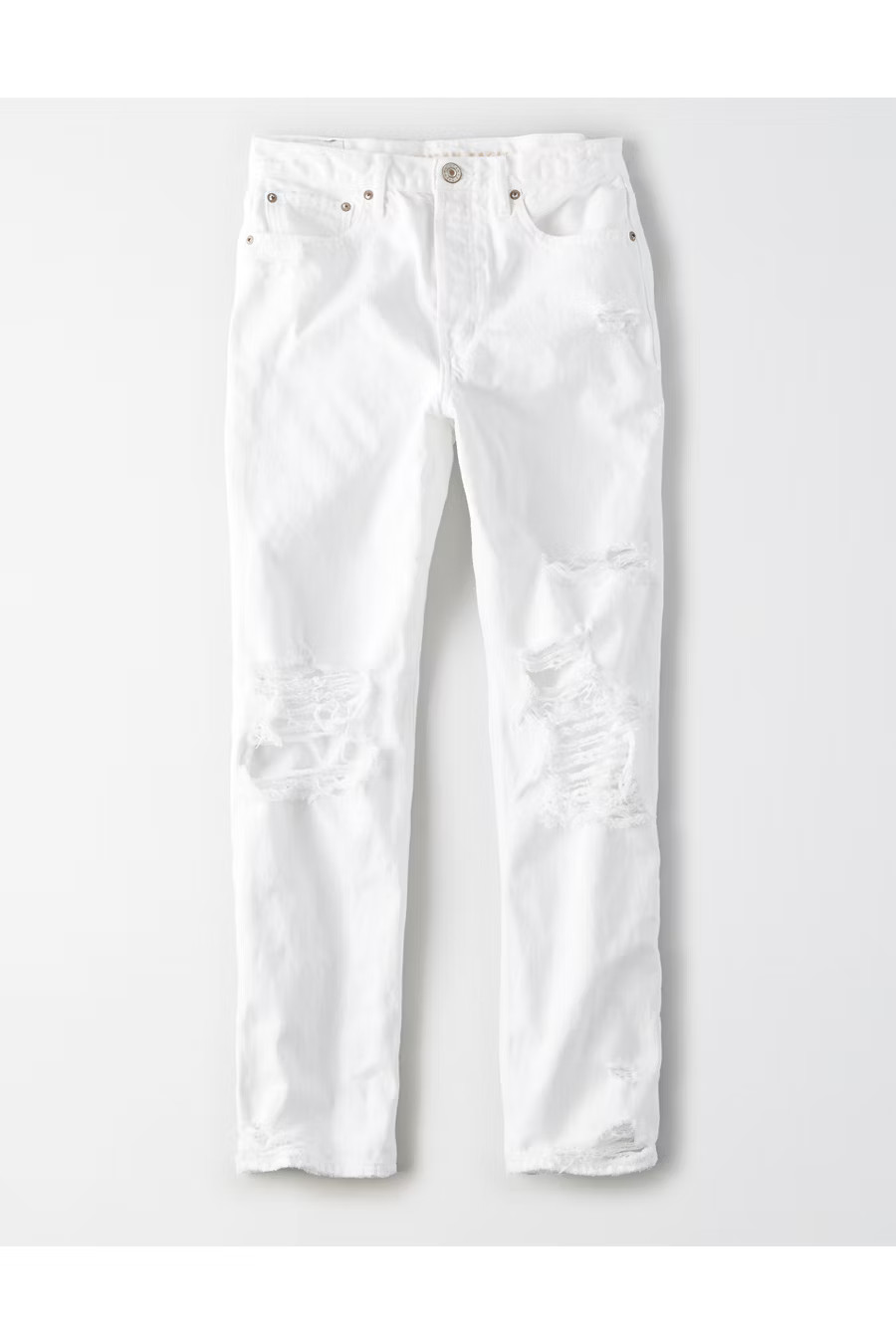 AE 90s Boyfriend Jean Women's White Washed 2 Regular | American Eagle Outfitters (US & CA)