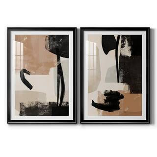Wexford Home Selective Arrangement III by Wexford Homes 2-Pieces Framed Abstract Paper Art Print ... | The Home Depot