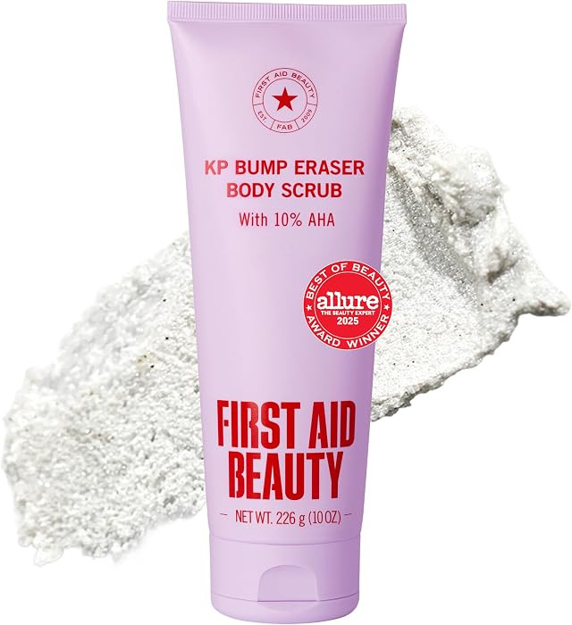 Dermatologist-Tested Keratosis Pilaris Exfoliator to Smooth Rough Bumps & Strawberry Skin, 10% AH... | Amazon (US)