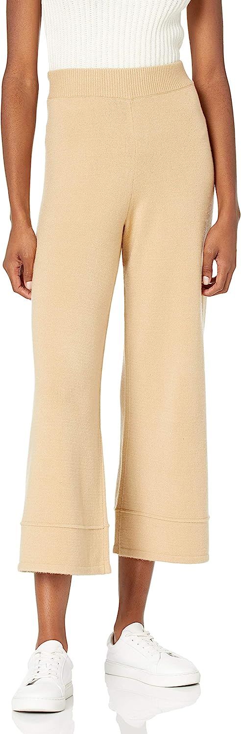 The Drop Women's Bernadette Pull-on Loose-fit Cropped Sweater Pant | Amazon (US)