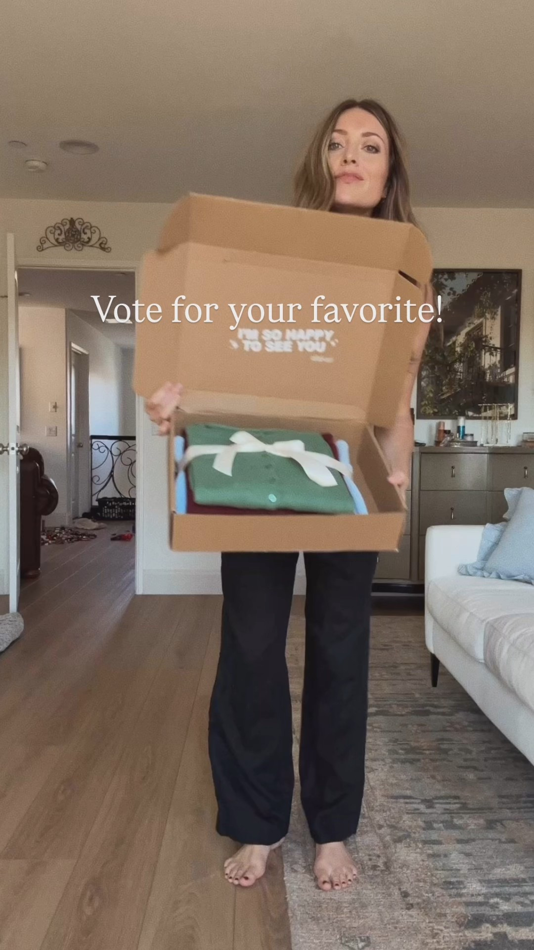 Love these sweaters for Christmas!