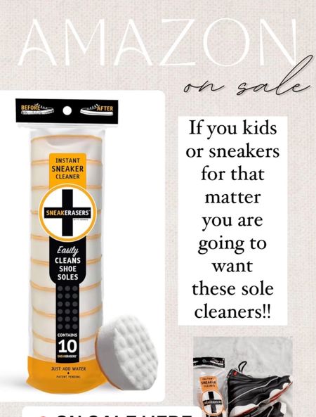 Perfect for any sneakers! Sole cleaners! A must have for kids!! 

#LTKhome #LTKSpringSale #LTKMostLoved