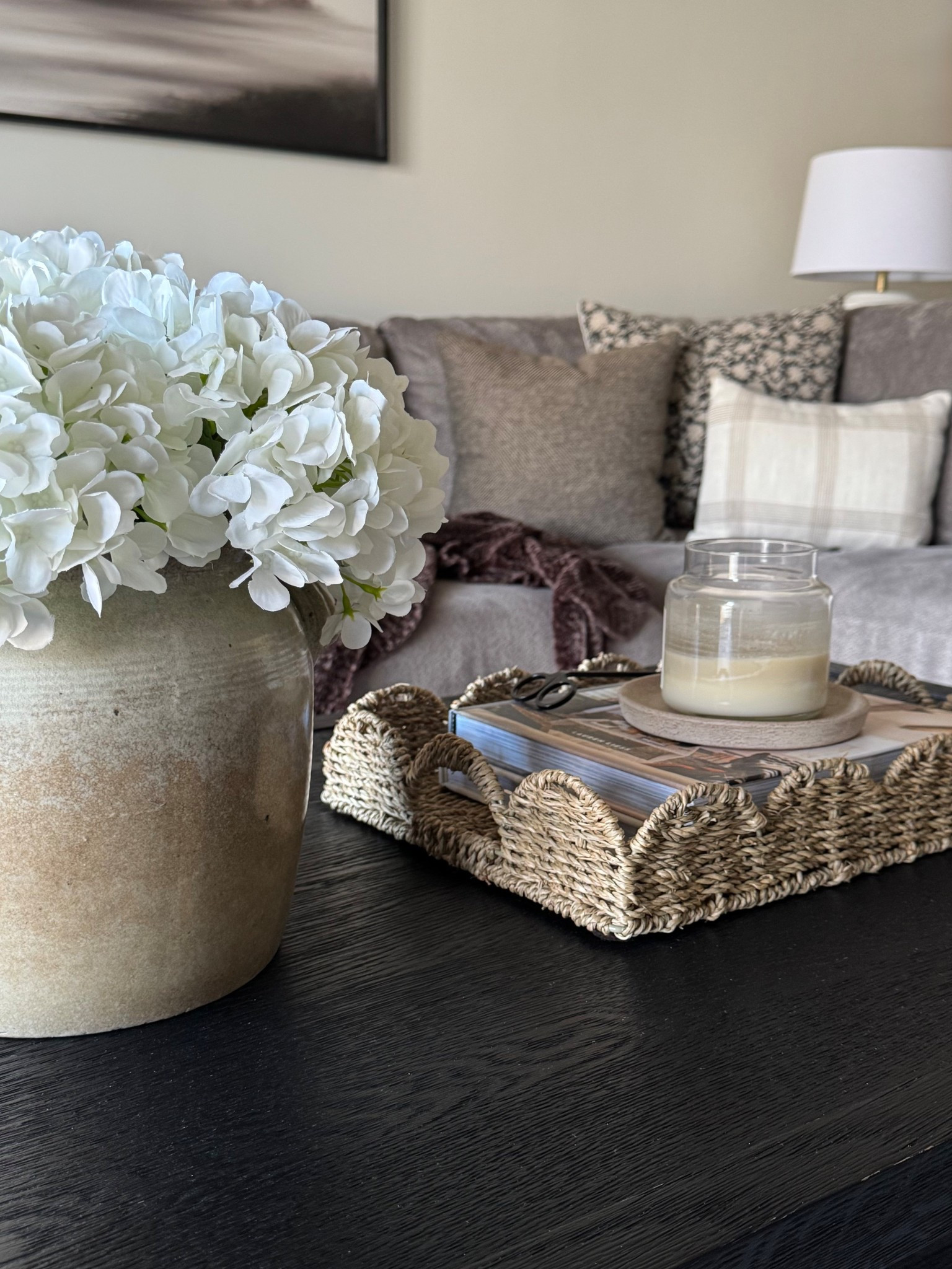 Living room, decor, French crack, beige, crack, scallop tray, rectangle, tray, coffee, table styling, sofa, pillows, pillow covers

#LTKHome #LTKSeasonal #LTKMothersDay