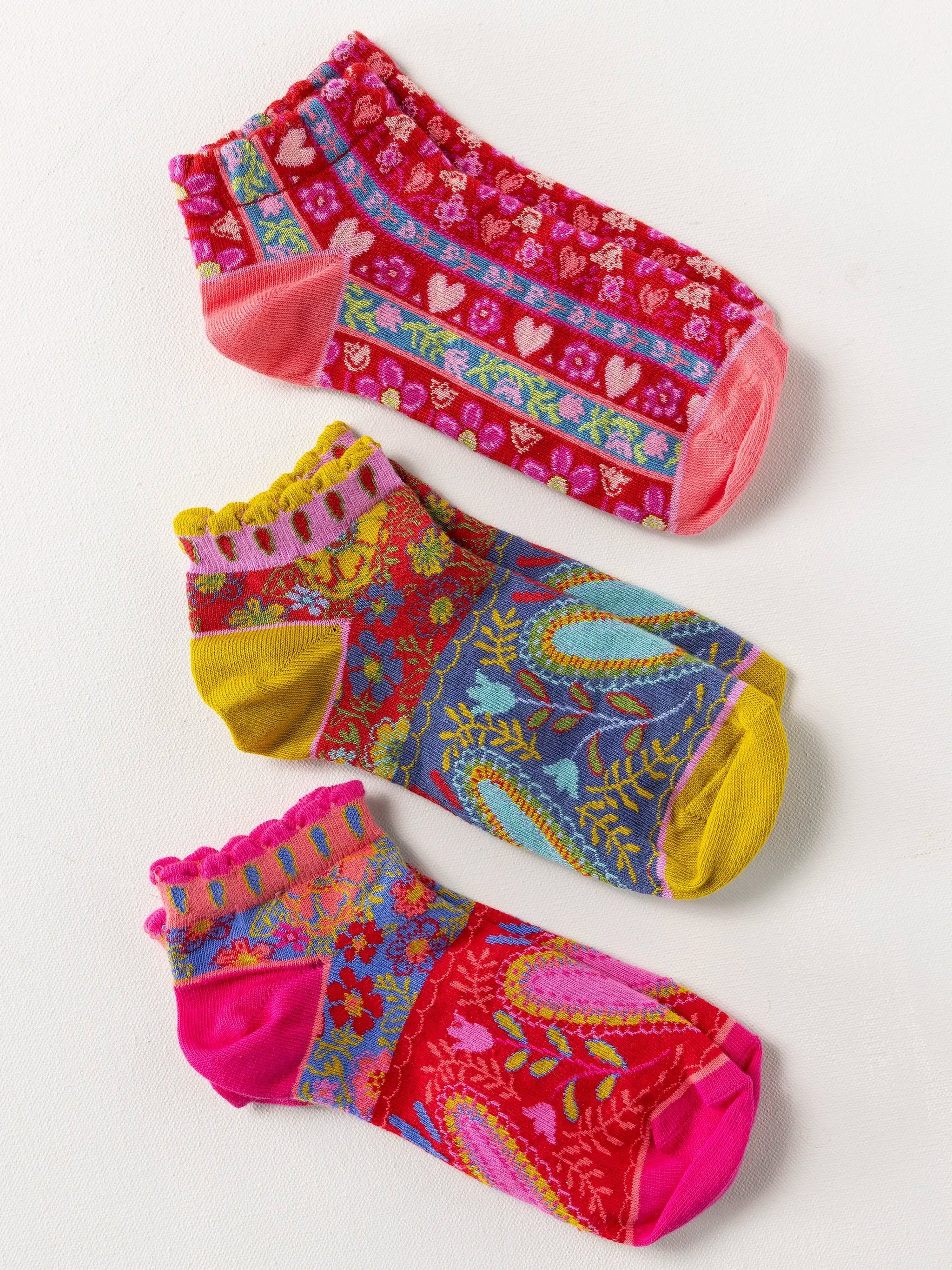 Cozy Ankle Socks, Set of 3 | Natural Life