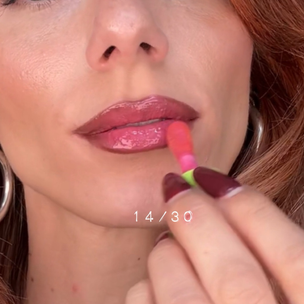 30 Tage Lip Challenge 
14/30 Lippen Kombi 