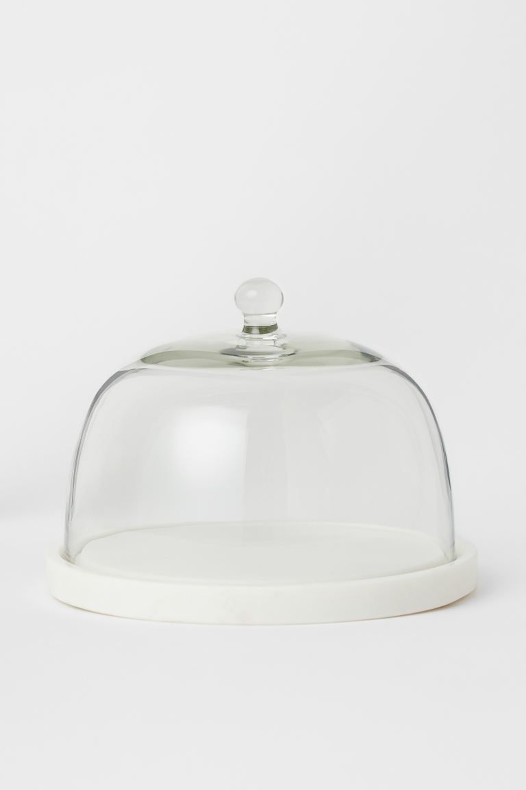 Glass Dome with Marble Base | H&M (US + CA)