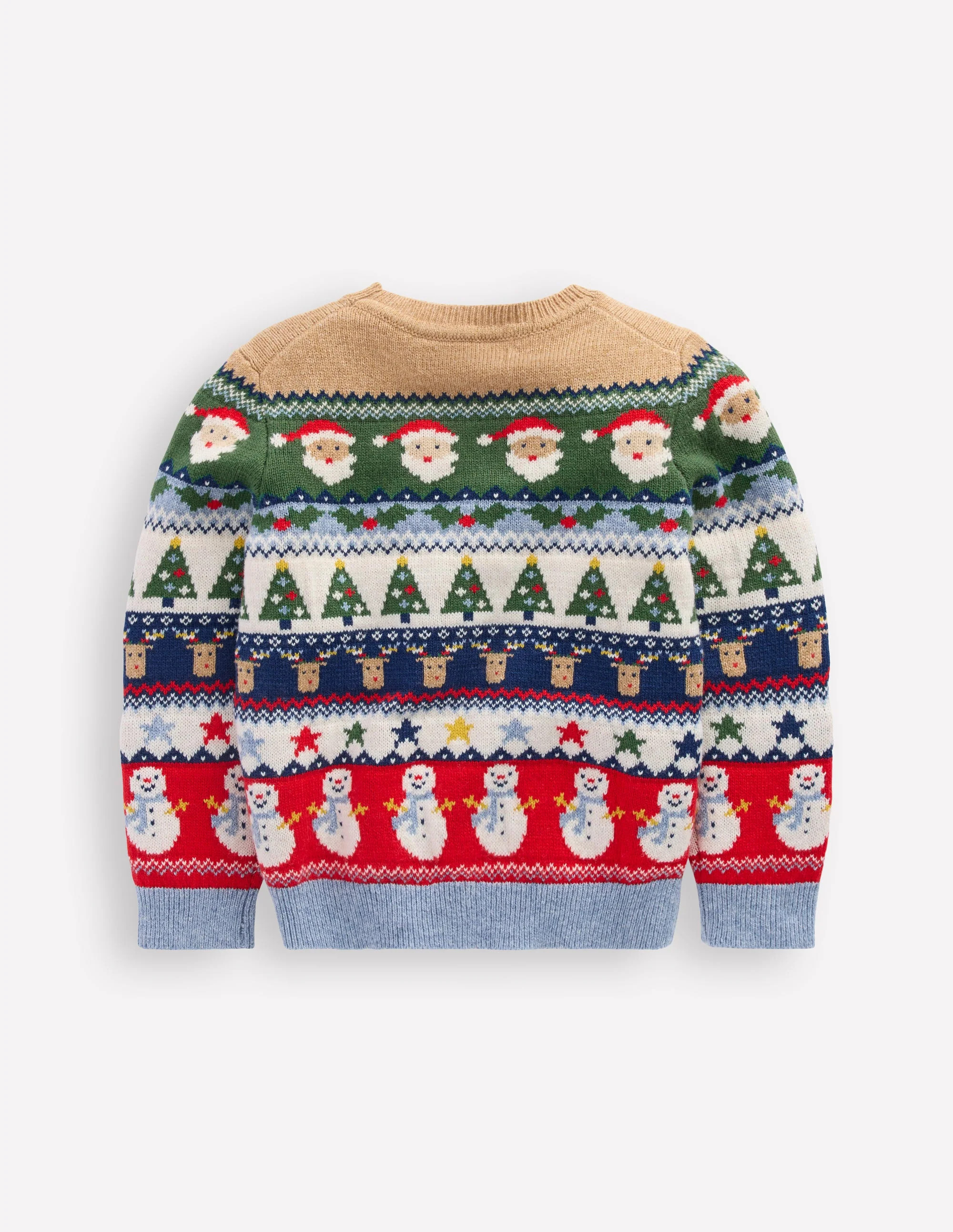 Fair Isle Sweater-Multi Christmas Fairisle | Boden (US)