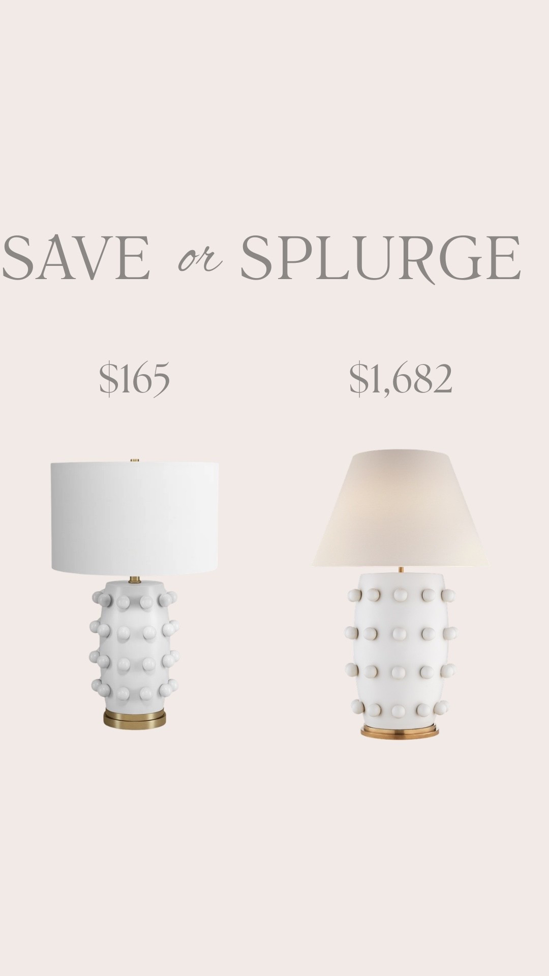 Save vs splurgee

#LTKHome