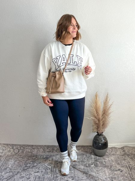 Casual style// graphic sweatshirt + leggings.
These leggings are buttery soft and so comfortable!

Wearing L in everything

#LTKfindsunder50 #LTKstyletip #LTKmidsize