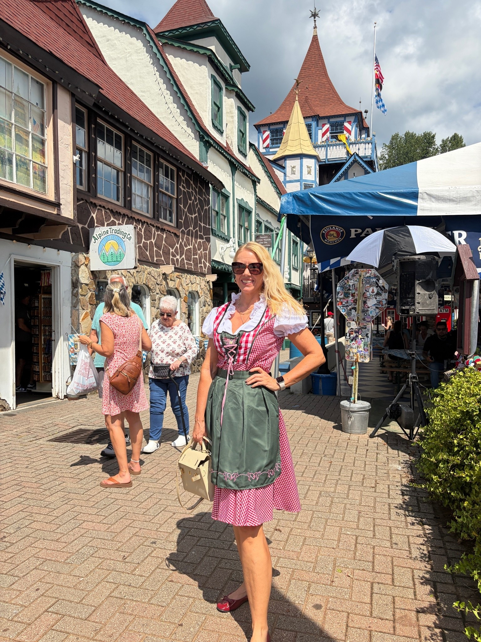 Cute Dirndl for Oktoberfest! 🍺🥨 I bought this Dirndl on Amazon- but please keep in mind it’s just a costume- not a real German Dirndl. It’s ok to wear in the U.S. but in Germany you might get called out at a real Oktoberfest in Munich! 🤣

#LTKSeasonal