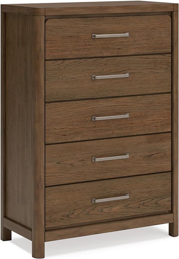 Signature Design by Ashley Cabalynn Casual 5 Drawer Chest with Felt-lined Top Drawer for Bedroom,... | Amazon (US)