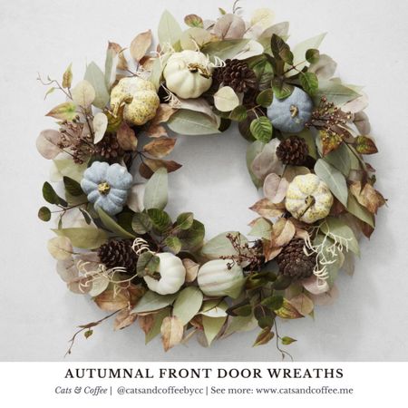 Fall Front Door Wreaths

When it comes to autumnal decorations, fall wreathes for the front door are one of the easiest additions you can make. From earthy tones and textures to brighter, bolder hues, fall front door wreaths can take on whatever style you choose. Here, to help you holiday decor planning go a bit more smoothly, I’m sharing a handful of beautiful fall wreaths for your porch:

#LTKhome #LTKSeasonal #LTKHoliday