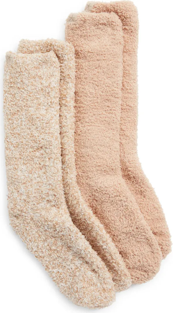 Barefoot Dreams® Cozychic Crew Socks - Pack of 2 | Nordstrom | Nordstrom