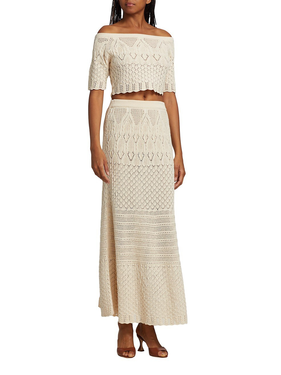 Jensen Cotton Knit Crop Top | Saks Fifth Avenue