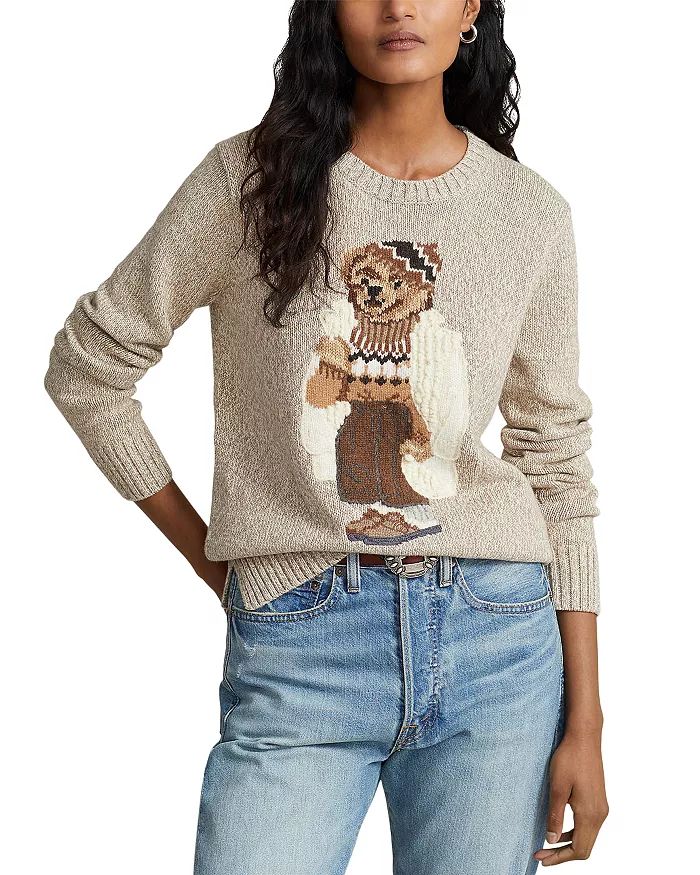 Intarsia Knit Polo Bear Sweater | Bloomingdale's (US)