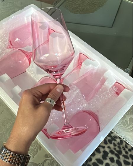 Pink colored amazon glasses 

#LTKunder50 #LTKhome #LTKSale