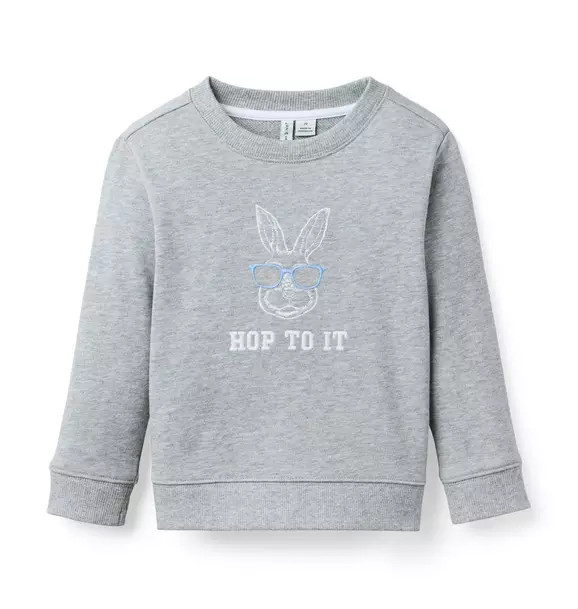 Embroidered Bunny Sweatshirt | Janie and Jack