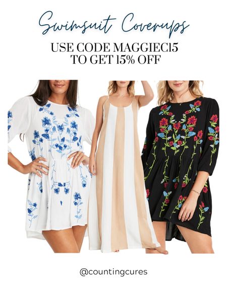 Check out these nice swimsuit coverups from Hermoza! Make sure to use code MAGGIEC15 to get 15% off your purchase! 

#looksforless #resortwear #swimwear #beachclothes

#LTKstyletip #LTKswim #LTKSeasonal