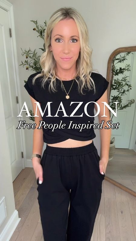 Amazon Free People Inspired Set

This FP inspired set is such a winner! So comfy, yet elevated and trendy! Perfect for travel and errands! Style separately or as a matching set! 6 colors available, sizes XS-XL. Wearing xs in black.

Two piece outfit, matching set, mom outfit, mom style, designer inspired, travel outfit, errands outfit, vacation outfit, elevated casual, crop top, joggers, summer outfit 

#LTKTravel #LTKFindsUnder50 #LTKStyleTip