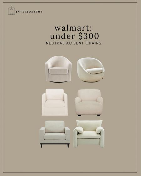 Walmart accent chairs under $300, lounge chair, neutral, accent, chair, living room, furniture, bedroom, furniture, affordable, living room, furniture

#LTKSaleAlert #LTKStyleTip #LTKHome