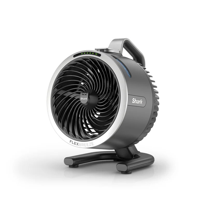 Shark FlexBreeze HydroGo Misting Fan, Corded & Cordless, Evaporative Cooling, 5 Speeds, FA052 Gre... | Walmart (US)