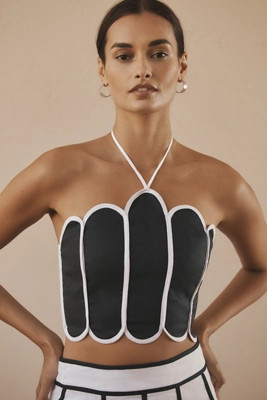 Azulu Lenny Halter Top | Anthropologie (US)