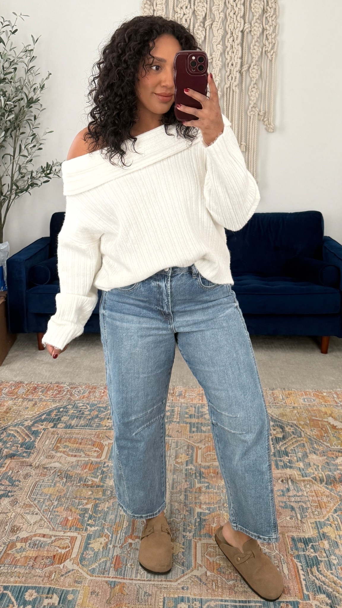 OOTD is 12th tribe! 40% off the whole site for cyber Monday. Size XL in sweater, and 32 in jeans!

#LTKHoliday #LTKootd #LTKCyberWeek