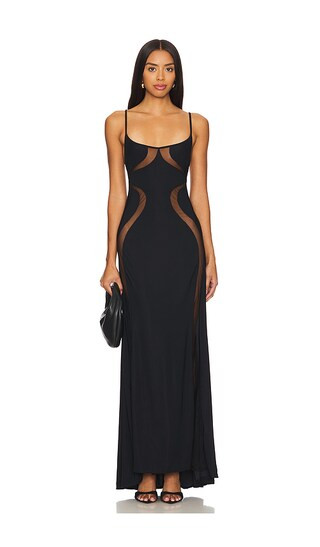 Psyche Slip Dress in Black | Revolve Clothing (Global)